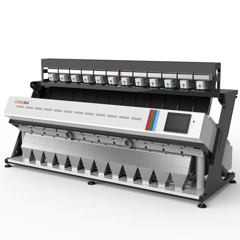 AI Plastic Sorting Machine – ABS/PP/PE/PVC Intelligent Separation - 12 Chutes - VSEE